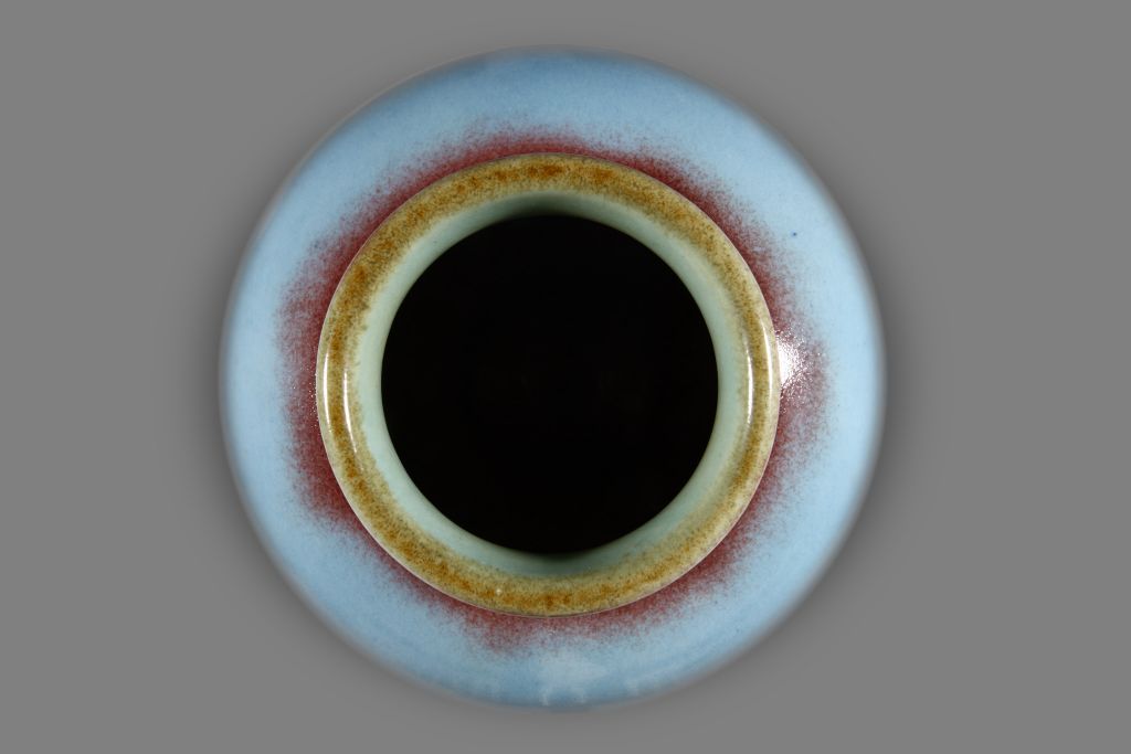 图片[2]-Yongzheng style imitation Jun new purple glaze Taibai altar-China Archive